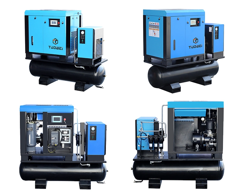High Pressure 15kw 20HP 16bar Screw Type Air Compressor for Metal Laser Cutting Machine
