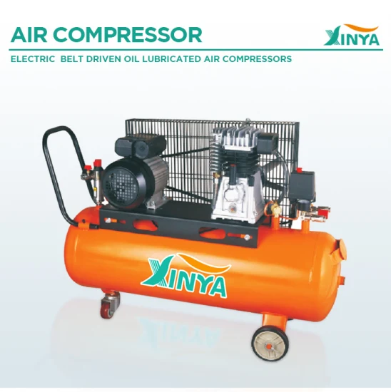 Xinya H Belt Driven Oil Injected Air Compressor Air Piston Compressor Pump Head
